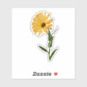 Oranje mestveer sticker (Vel)