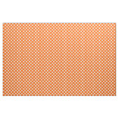 Oranje met White Polka Dot Fabric Stof (Fat Quarter)