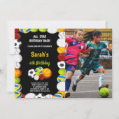 Oranje met zwarte zangeres kaart (Voorkant)