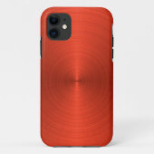 Oranje metaal Case-Mate iPhone case (Achterkant)
