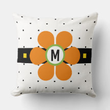 Oranje Mid Century Modern Flower Power