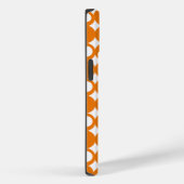 Oranje model met naam Case-Mate iPhone case (Achterkant / Rechts)