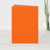 Oranje Modern Photo Afstuderen (Achterkant)