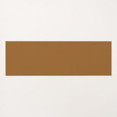 Oranje moderne aangepaste naam yogamat (Achterkant (horizontaal))