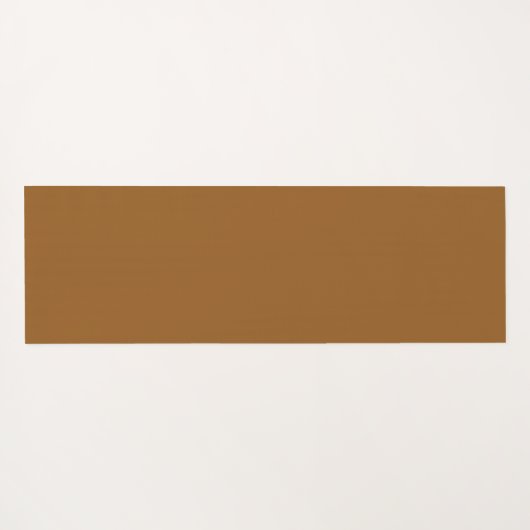 Oranje moderne aangepaste naam yogamat (Achterkant (horizontaal))