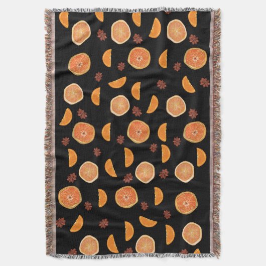 Oranje moestjes en kaneel deken (Voorkant Verticaal)