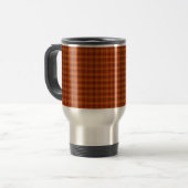 Oranje Mok met Tartan Reis/Commuter (Voorkant links)