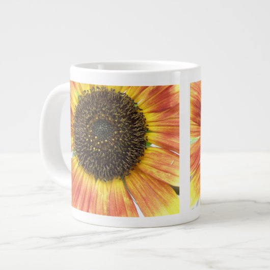 Oranje Mok zonnebloem (Links)