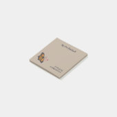 Oranje Monarch Butterfly Inspirerend Natuur Post-it® Notes (Schuin)