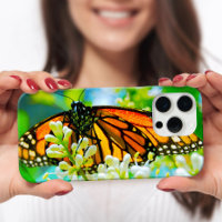 Oranje monarch vlinder foto modern vet stijlvol