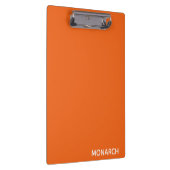 Oranje monboogvlinder klembord (Rechts)