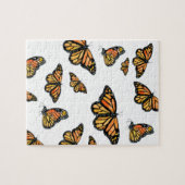 Oranje monboogvlinder natuur in het wild legpuzzel (Horizontaal)