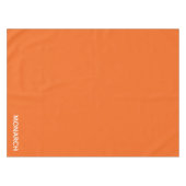 Oranje monboogvlinder tafelkleed (Voorkant (Horizontaal))