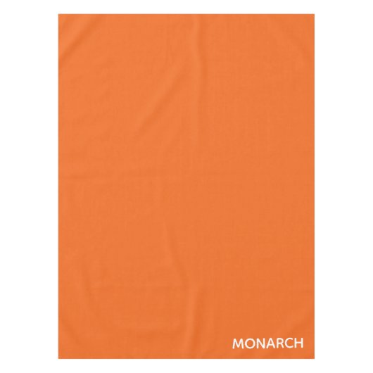 Oranje monboogvlinder tafelkleed (Voorkant)