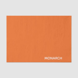 Oranje monboogvlinder tissuepapier