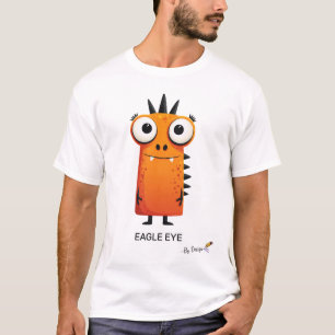 Oranje Monster   ADelaarsblik - Bij Design   Leuk  T-shirt