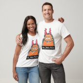 oranje monster t-shirt (Unisex)