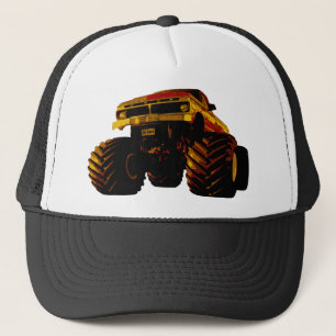 Oranje Monster Truck Trucker Pet
