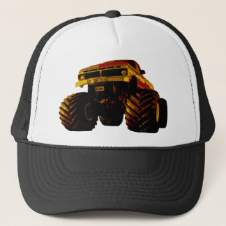 Oranje Monster Truck Trucker Pet