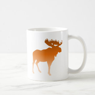 Oranje Moose Koffiemok