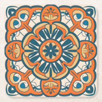 oranje mozaïek