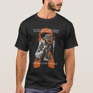 Oranje MS multiple sclerose T-shirt