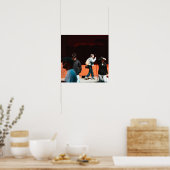 Oranje Muur Poster (Keuken)