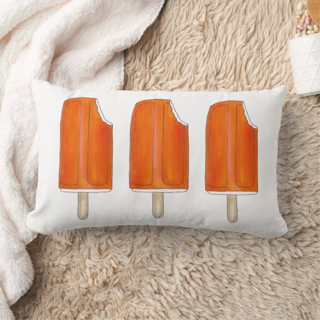 Oranje n' Cream Cream Creamsicle Popsicles Pop Kussen (Deken)