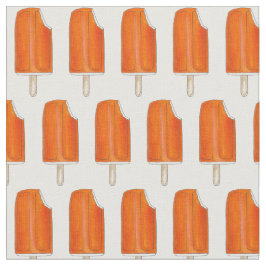 Oranje n' Creamsicle Ice Cream Popsile Stof