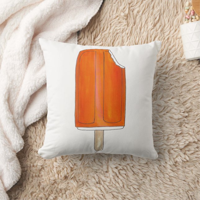 Oranje n' Creme Cream Creamsicle Popsicle Food Kussen (Deken)