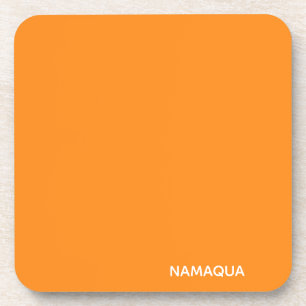 Oranje naam Namaqua Bier Onderzetter