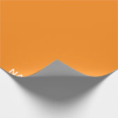 Oranje naam Namaqua Cadeaupapier (Hoek)