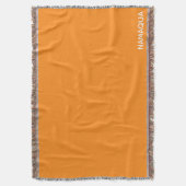 Oranje naam Namaqua Deken (Voorkant Verticaal)