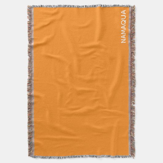 Oranje naam Namaqua Deken (Voorkant Verticaal)