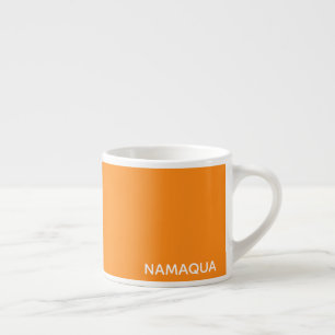 Oranje naam Namaqua Espresso Kop