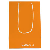 Oranje naam Namaqua Medium Cadeauzakje (Achterkant)