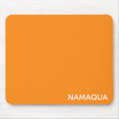 Oranje naam Namaqua Muismat (Voorkant)