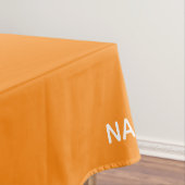 Oranje naam Namaqua Tafelkleed (Voorbeeld)