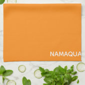 Oranje naam Namaqua Theedoek (Gevouwen)