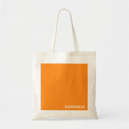 Oranje naam Namaqua Tote Bag