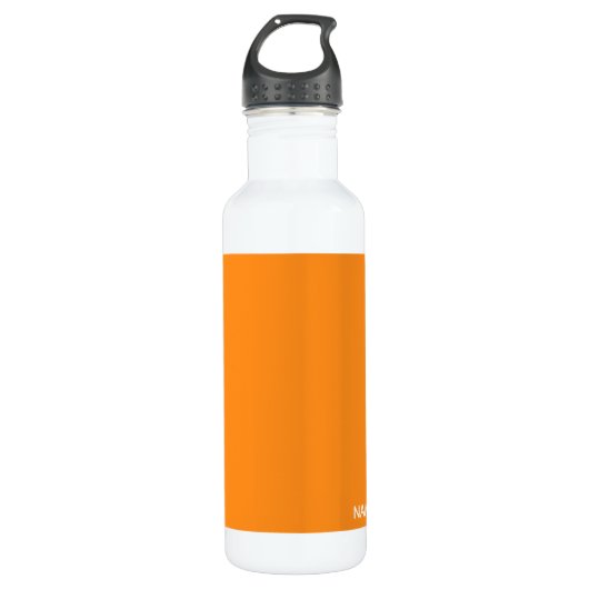 Oranje naam Namaqua Waterfles (Voorkant)
