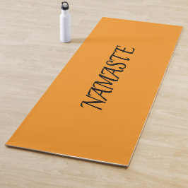 Oranje Namaste yogamat