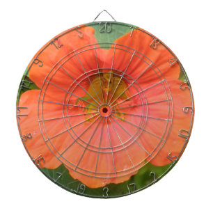 Oranje Nasturtium Flower Board Dartbord