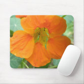  Oranje Nasturtium Flower Mousepad Muismat (Met muis)