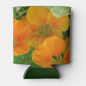 Oranje Nasturtium Koelbox Blikjeskoeler (Voorkant)