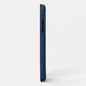 Oranje & Navy Blue Hogeschoolkleuren  Case-Mate iPhone Case (Achterkant/links)