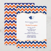 Oranje Navy Drama School Afstuderen Kaart (Voorkant / Achterkant)