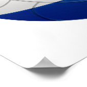 Oranje - Nederlands Football Poster (Hoek)