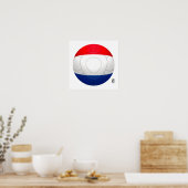 Oranje - Nederlands Football Poster (Keuken)