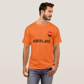 Oranje - Nederlands Football T-shirt (Voorkant volledig)
